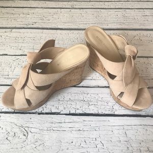 Marc Fisher wedge sandals